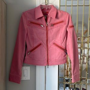 Pink Jean Jacket